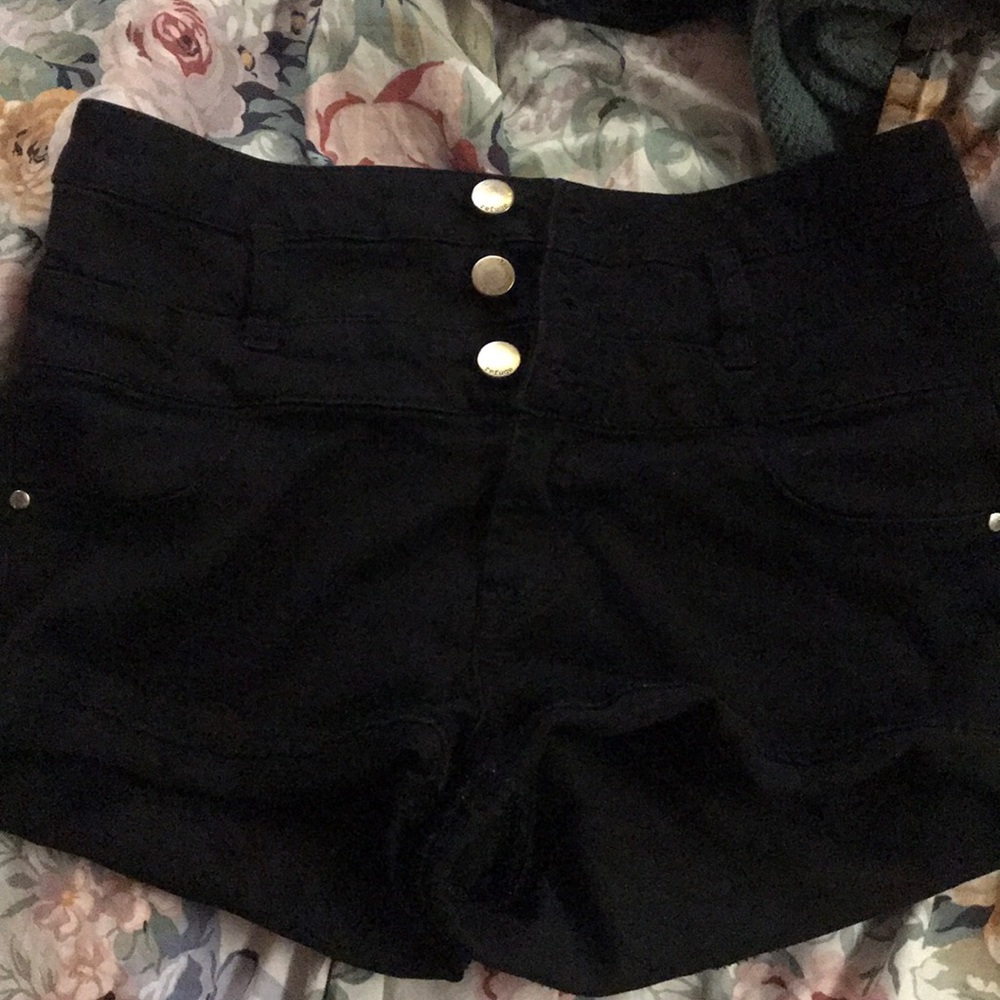 Black shorts